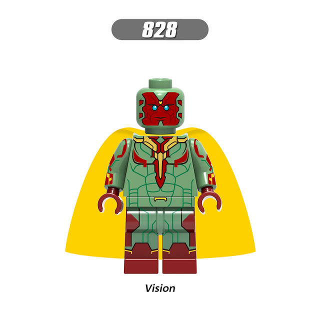 X0187 Marvel Super Heroes Series Minifigs Iron Man Doctor Strange Building Blocks MOC Figures Bricks Model Toys Gifts for Kids