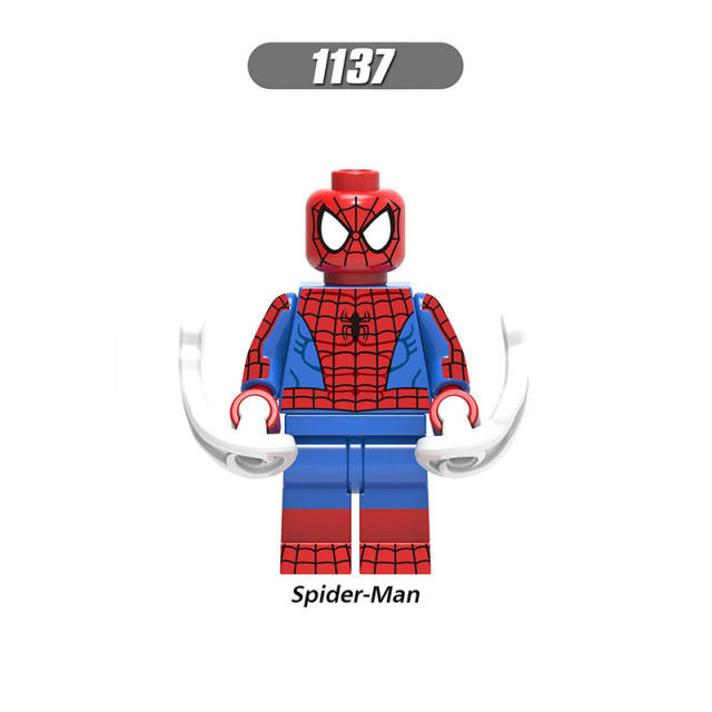 X0241 Marvel Super Heroes Series Minifigs Spider-Man Green Goblin Building Blocks MOC Figures Bricks Model Toys Gifts for Kids