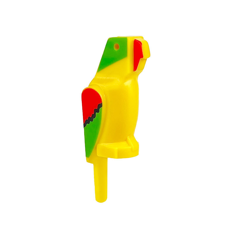 MOC City Animal Series Minifigures Parrot Building Blocks Bird Figures Parts DIY Bricks Modle Toys For Children Compatible 2546