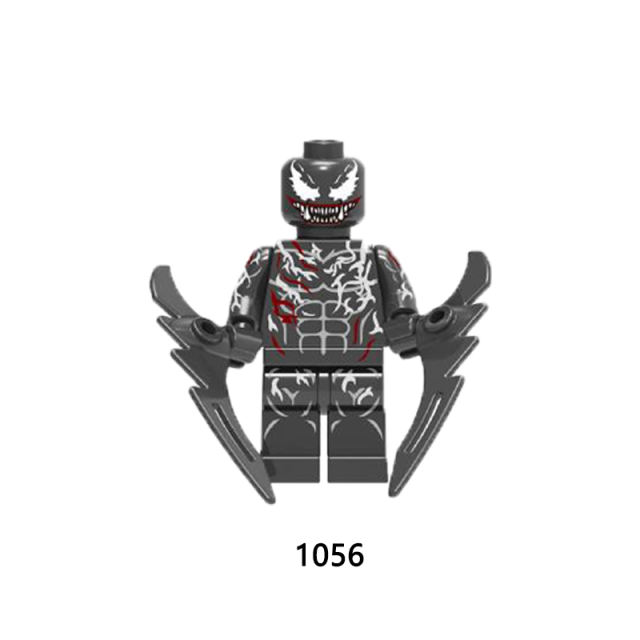 Marvel Super Heros Series Minifigures AntiVenom Building Blocks Amazing SpiderMan Carnage Avengers Figures MOC Bricks Model Toys