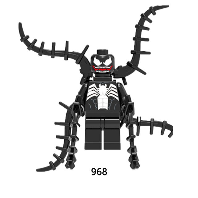 Marvel Super Heros Series Minifigures AntiVenom Building Blocks Amazing SpiderMan Carnage Avengers Figures MOC Bricks Model Toys