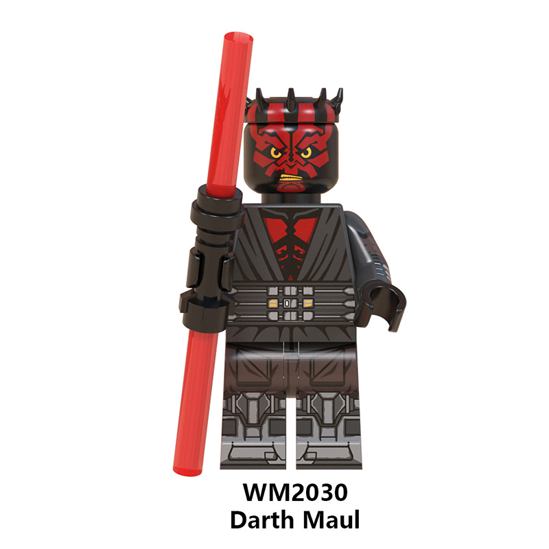 WM6098 Star Wars Series Minifigures Echo Death Watch Building Blocks MOC Clone Shock Trooper Figures Bricks Model Toys Gifts