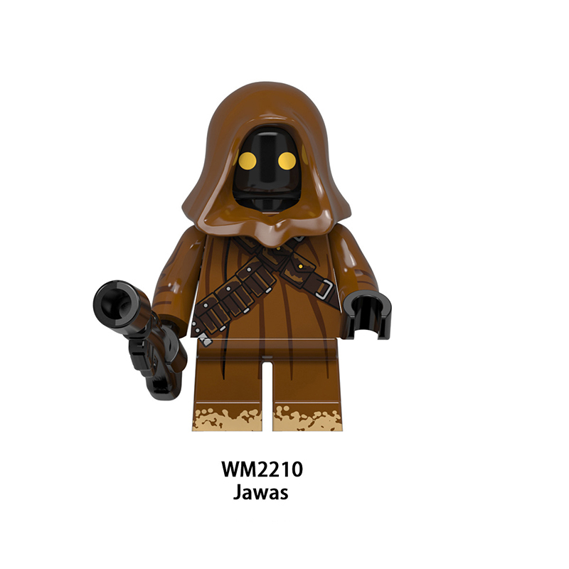 WM6121 Star Wars Series Minifigures Dark Stormtrooper Building Blocks MOC Ahsoka Scout Soldier Figures Bricks Model Toys Gift