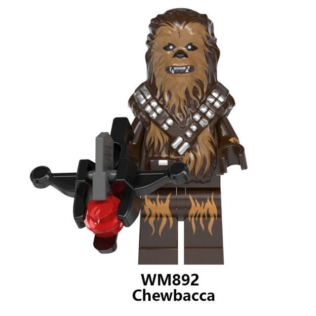 WM6081 Star Wars Series Minifigures Drak Rey Skywalker Building Blocks MOC Master Baby Yoda Figures Bricks Model Toys Gifts