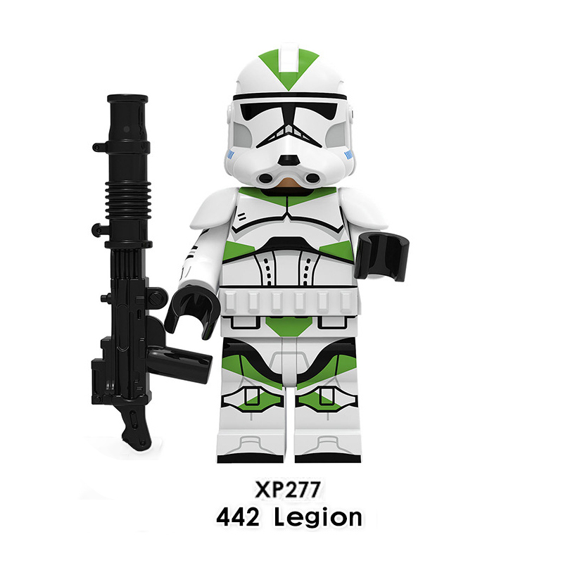 KT1035 Star Wars Series Minifigures Phasma Stormtrooper Building Blocks MOC Clone Shock Trooper Figures Bricks Model Toys Gifts