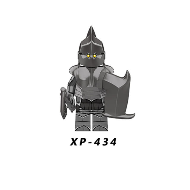KT1056 Lord Of The Rings Minifigures Orcs Dwarf Building Blocks Medieval Soldier Armor Helmet Weapon Accessories Bricks Toys
