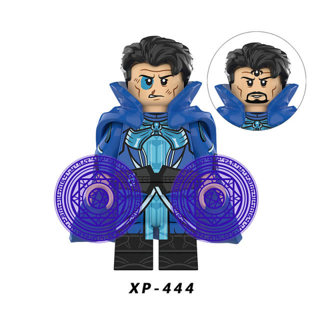 KT1058 Marvel Super Heroes Series Minifigures Captain Marvel Professor X Building Blocks MOC Figures Bricks Toys Gifts For Kids