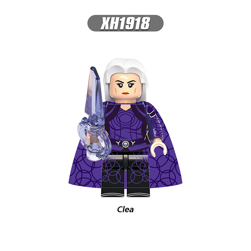 X0338 Marvel Super Heroes Series Minifigs Captain Marvel Professor X Building Blocks MOC Figures Bricks Toys Gifts For Kids