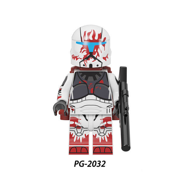 PG8295 Star Wars Minifigures Imperial Stormtrooper Building Blocks Clone Trooper Figures MOC Bricks Model Toys Gifts For Children