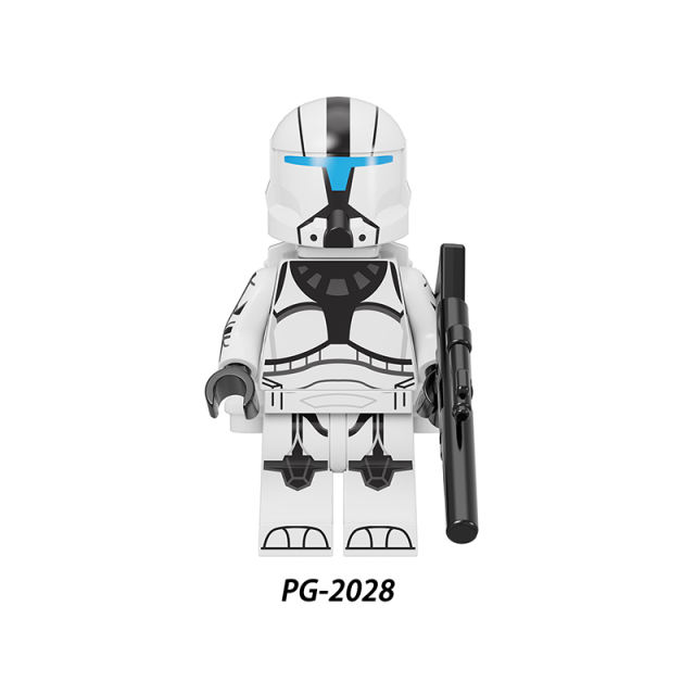 PG8295 Star Wars Minifigures Imperial Stormtrooper Building Blocks Clone Trooper Figures MOC Bricks Model Toys Gifts For Children
