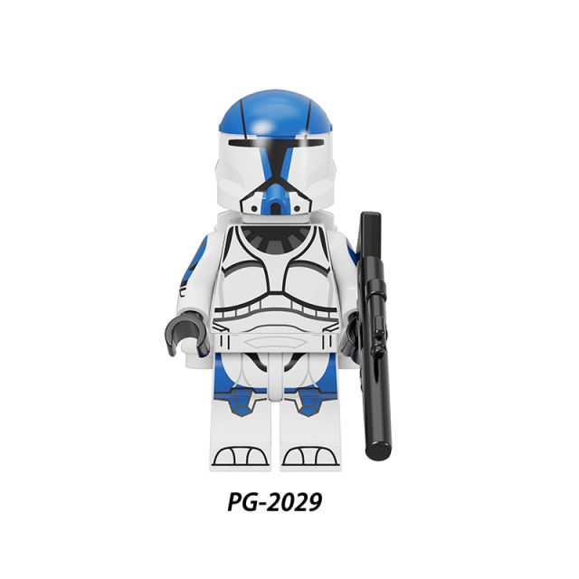 PG8295 Star Wars Minifigures Imperial Stormtrooper Building Blocks Clone Trooper Figures MOC Bricks Model Toys Gifts For Children