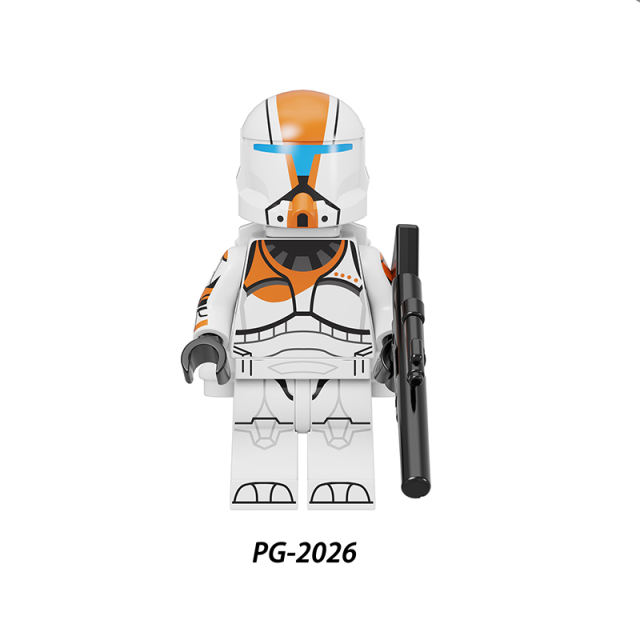 PG8295 Star Wars Minifigures Imperial Stormtrooper Building Blocks Clone Trooper Figures MOC Bricks Model Toys Gifts For Children