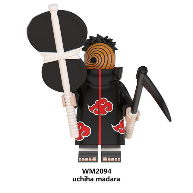 WM6106 Naruto Series Minifigures Konan Zetsu Deidara Building Blocks Uzumaki Naruto Anime Cartoon Figures MOC Bricks Toys Gifts