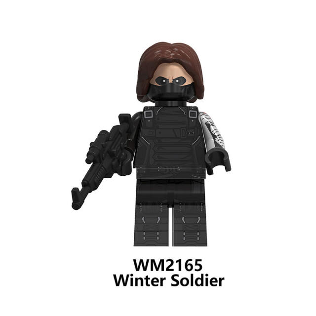 WM6117 Marvel Super Heroes Series Minifigures Winter Soldier Karl Building Blocks MOC Figures Bricks Model Toys Gifts For Children