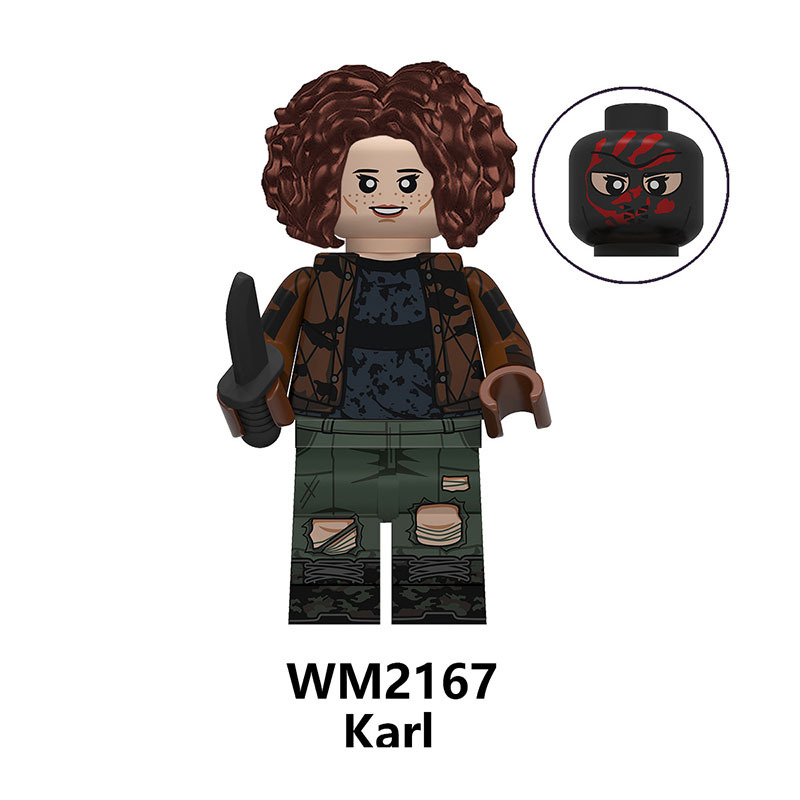 WM6117 Marvel Super Heroes Series Minifigures Winter Soldier Karl Building Blocks MOC Figures Bricks Model Toys Gifts For Children