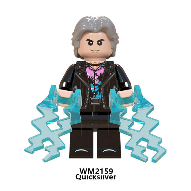 WM6115 Marvel Super Heroes Series Minifigures Wanda Maximoff Bily Building Blocks MOC Figures Bricks Model Toys Gifts For Children