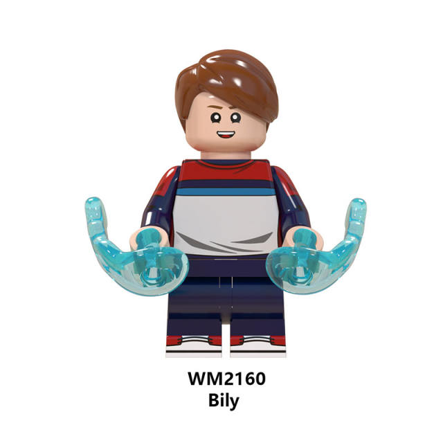 WM6115 Marvel Super Heroes Series Minifigures Wanda Maximoff Bily Building Blocks MOC Figures Bricks Model Toys Gifts For Children
