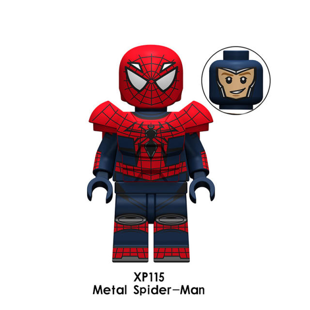 KT1016 Marvel Super Heroes Series Minifigures Spider-Man Ultimate Shadow Building Blocks Figures Bricks Model Toys Gifts For Kids