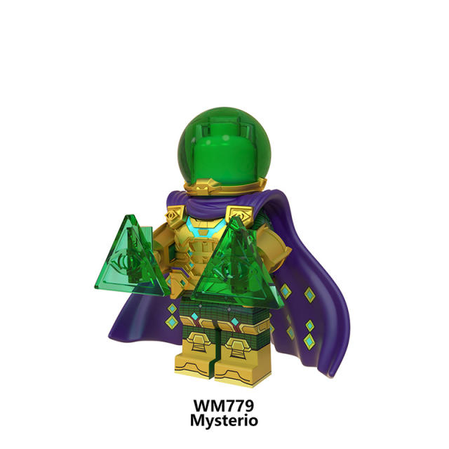 WM6071 Marvel Super Heroes Series Minifigures Spider Man Building Blocks MOC Figures Bricks Model Toys Gifts For Children