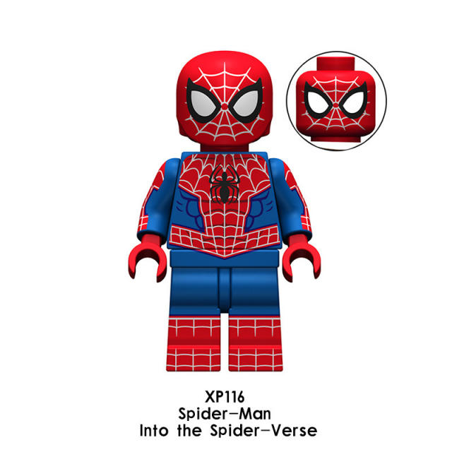 KT1016 Marvel Super Heroes Series Minifigures Spider-Man Ultimate Shadow Building Blocks Figures Bricks Model Toys Gifts For Kids