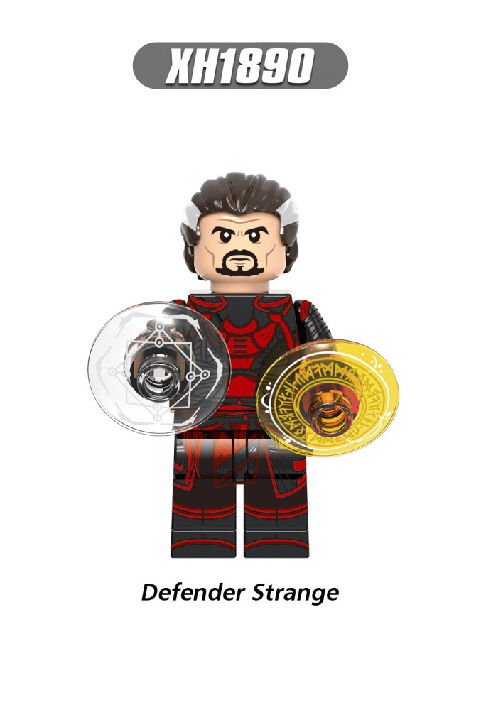X0355Star Wars Minifigs Building Blocks Doctor Strange Defender Strange Master Mordo Scarlet Witch Wong Action Mini Figures Assemble Bricks Educational Toys