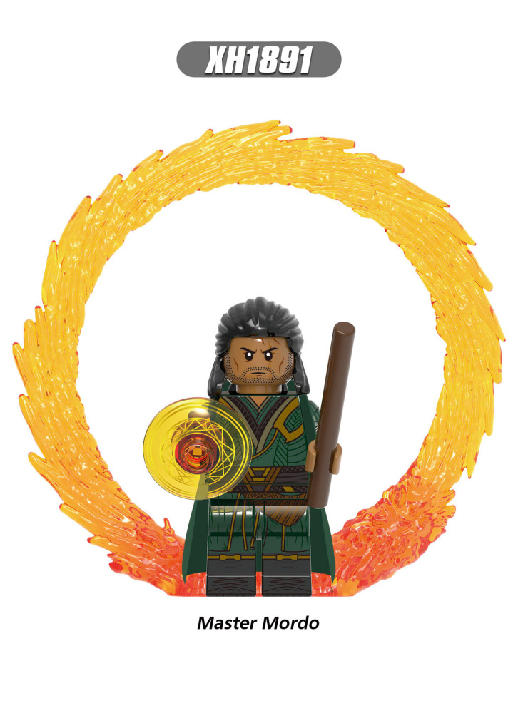 X0355Star Wars Minifigs Building Blocks Doctor Strange Defender Strange Master Mordo Scarlet Witch Wong Action Mini Figures Assemble Bricks Educational Toys