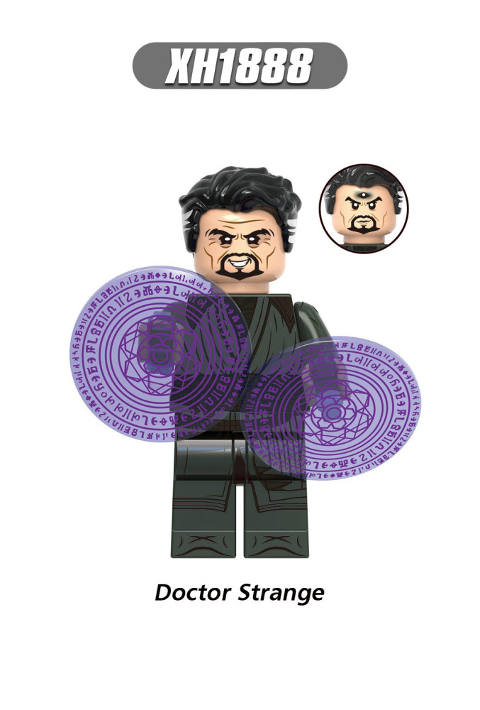 X0355Star Wars Minifigs Building Blocks Doctor Strange Defender Strange Master Mordo Scarlet Witch Wong Action Mini Figures Assemble Bricks Educational Toys