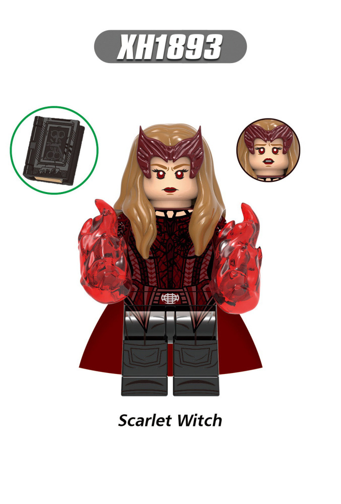 X0355Star Wars Minifigs Building Blocks Doctor Strange Defender Strange Master Mordo Scarlet Witch Wong Action Mini Figures Assemble Bricks Educational Toys