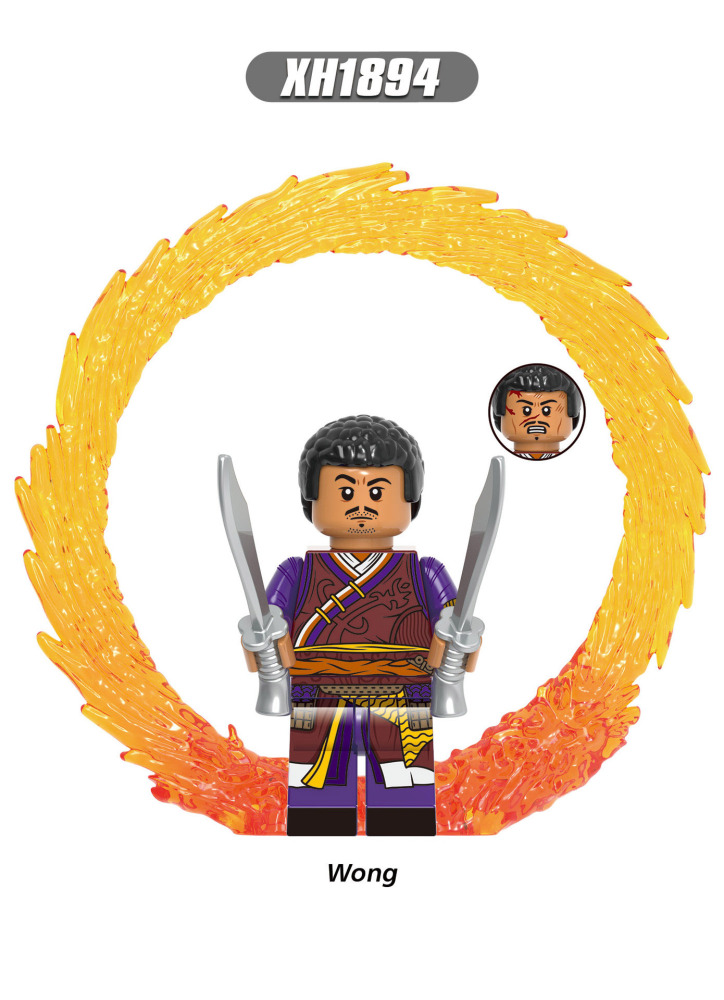 X0355Star Wars Minifigs Building Blocks Doctor Strange Defender Strange Master Mordo Scarlet Witch Wong Action Mini Figures Assemble Bricks Educational Toys