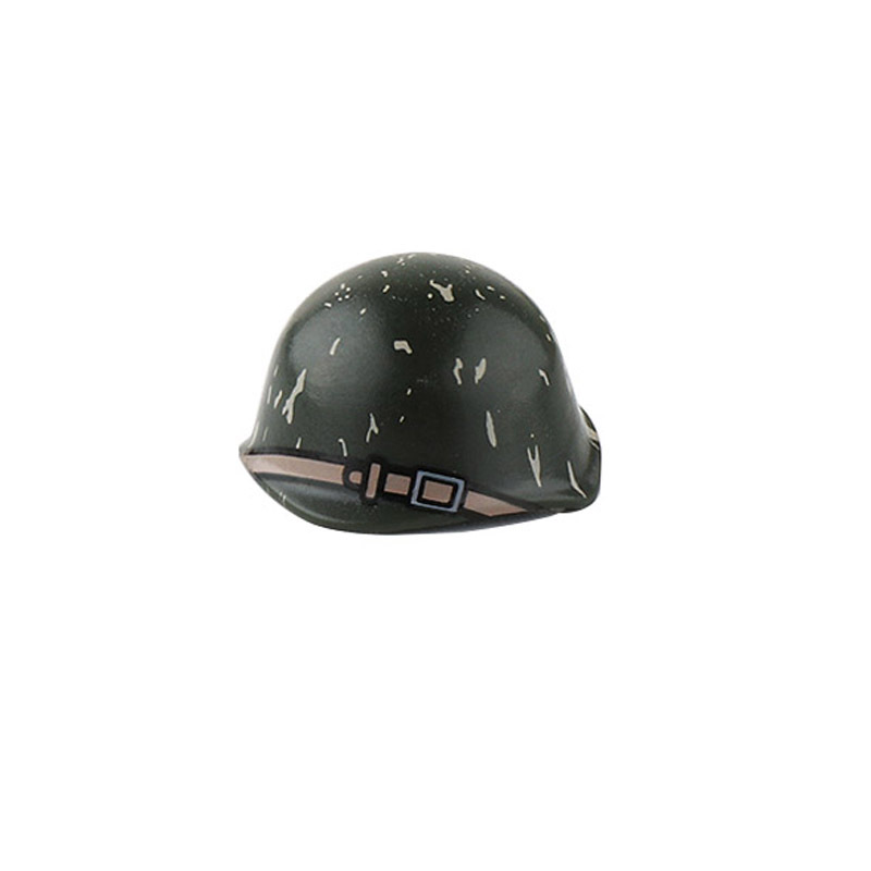 WW2 SSH40 Soviet Soldier Minifigs Military Weapon Helmet Building Block Army Caps Hats Headgear Accessories Bricks Model Toys