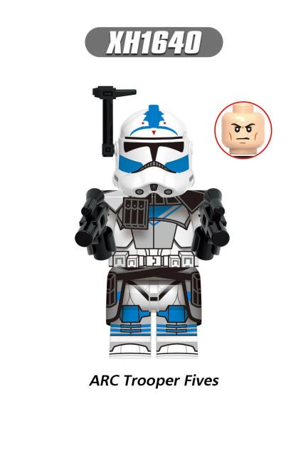 X0305 Star Wars Minifigs Building Blocks ARC Clone Wolfpack Shadow Trooper Stormtrooper Commander Bricks Model Toys Gifts For Kids