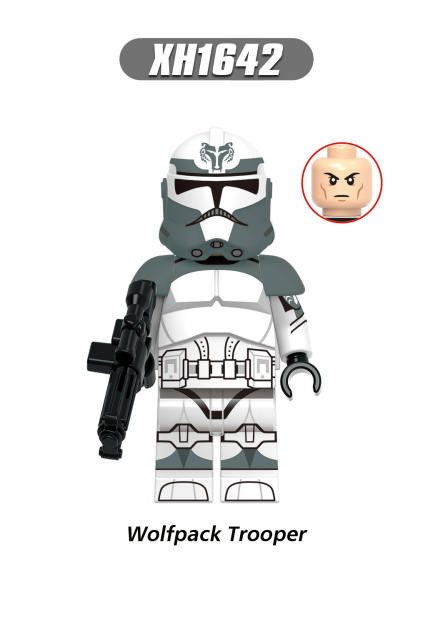 X0305 Star Wars Minifigs Building Blocks ARC Clone Wolfpack Shadow Trooper Stormtrooper Commander Bricks Model Toys Gifts For Kids