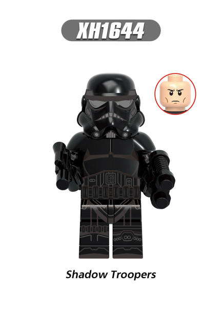 X0305 Star Wars Minifigs Building Blocks ARC Clone Wolfpack Shadow Trooper Stormtrooper Commander Bricks Model Toys Gifts For Kids