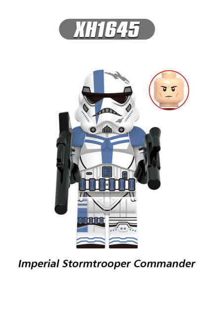 X0305 Star Wars Minifigs Building Blocks ARC Clone Wolfpack Shadow Trooper Stormtrooper Commander Bricks Model Toys Gifts For Kids