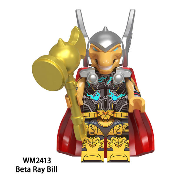 WM6146 Marvel Super hero Series Minifigs Building Blocks Thor Valkyrie Star Lord Action Figures Toys Gifts For Children