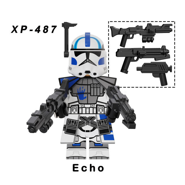 KT1064 Marvel Super Heroes Series Minifigs Building Blocks Echo Kix Fives Rex Action Figures Bricks Model Toy Gifts For Children