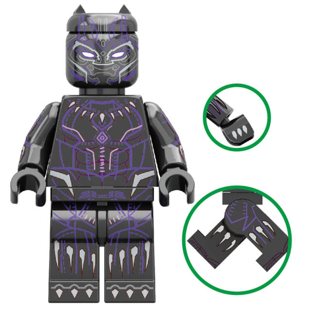 CR003 Marvel Super Heroes Series Minifigs Building Blocks Thanos Ebony Maw New Avengers Action Figures Toys Gifts For Children