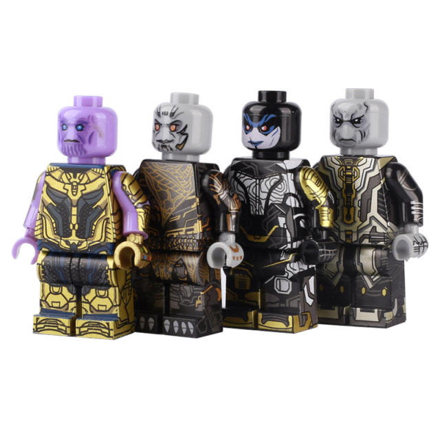 CR001 Marvel Super Heroes Series Minifigs Building Blocks New Avengers Black Order Action Figures Toys Gifts For Children