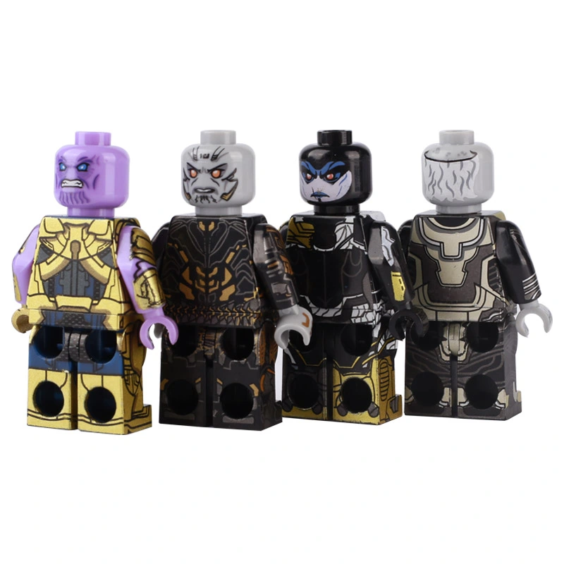CR001 Marvel Super Heroes Series Minifigs Building Blocks New Avengers  Black Order Action Figures Toys Gifts For Children