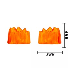 2PCS orange