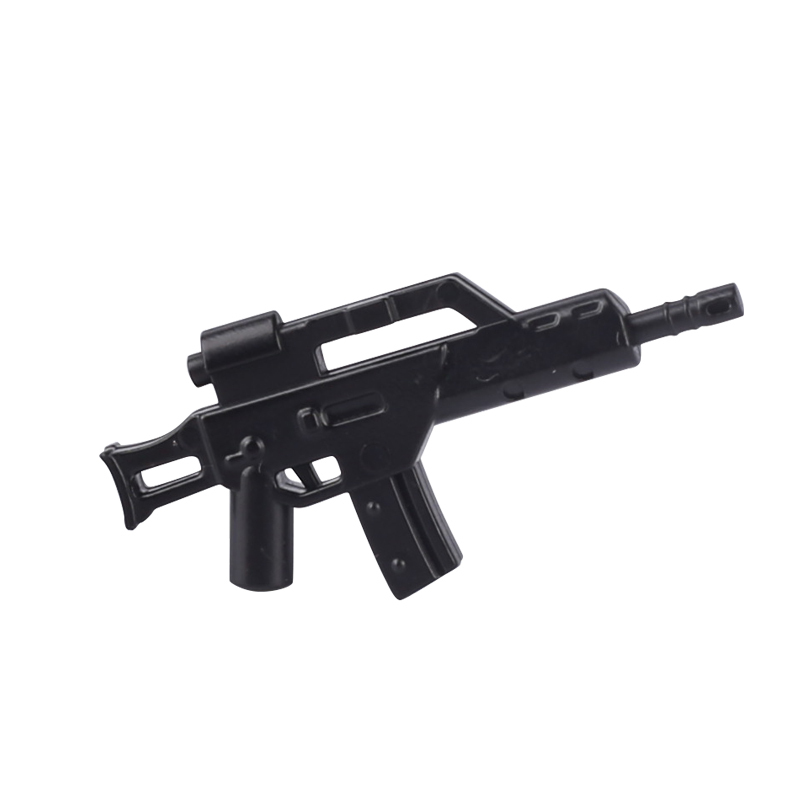 MOC WW2 Soldiers Minifigures Guns Building Blocks Military Weapons Germany Army Arms Accessories Bricks Models Toys For Children