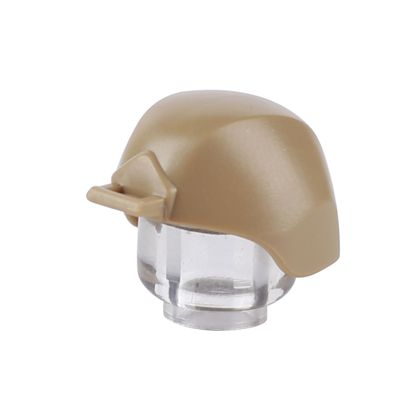 MOC Military Weapons Tactical Helmets Building Blocks Minifigures Accessories Police Hat Caps Helmet Headgear Bricks Models Toys