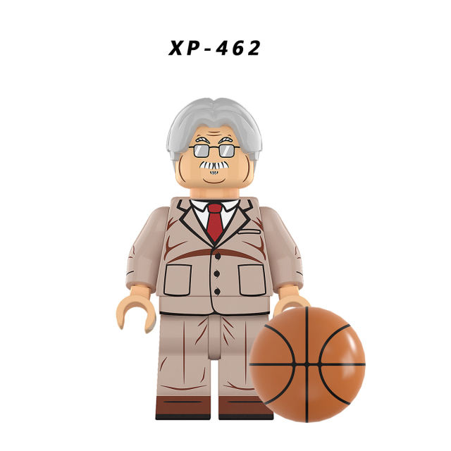 KT1060 SLAM DUNK Minifigs Building Blocks Hanamichi Sakuragi Akagi Takenori Akagi Takenori Bricks Models Toys Gifts For Children