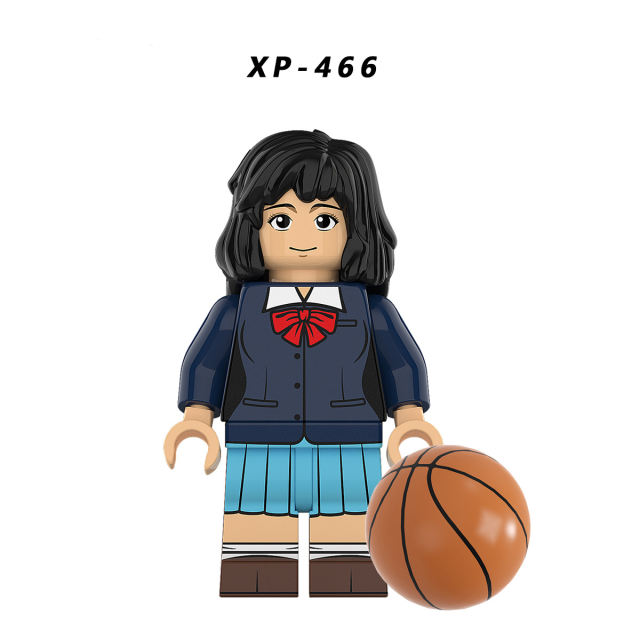 KT1060 SLAM DUNK Minifigs Building Blocks Hanamichi Sakuragi Akagi Takenori Akagi Takenori Bricks Models Toys Gifts For Children