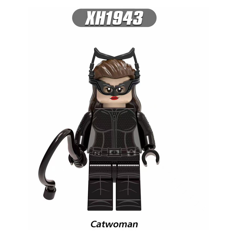 X0341 Batman Begins Minifigs Building Blocks Bricks The Dark Knight Killer Croc Joker Catwoman Models Toys Gifts For Children