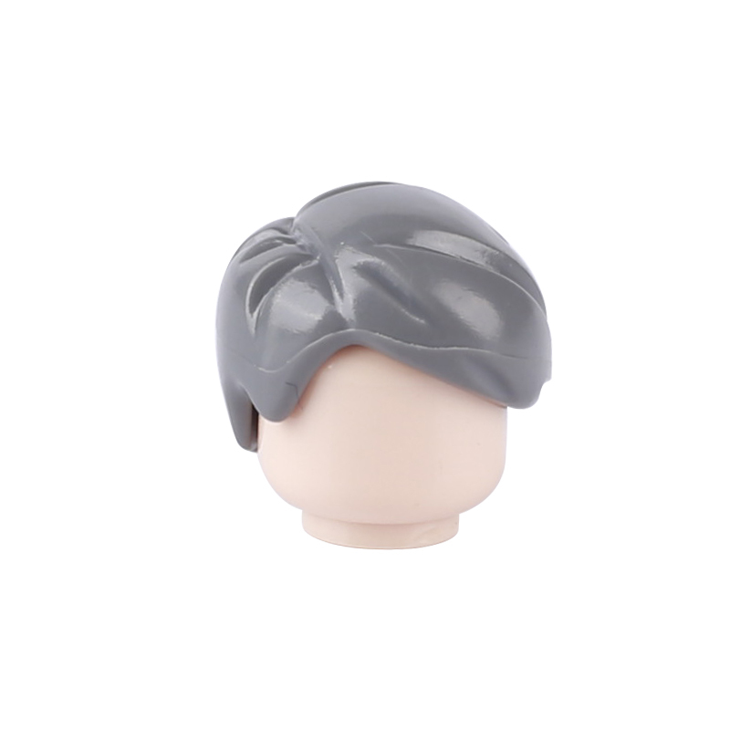 DIY City Figures Head Accessories Hair Building Blocks Military Soldier Helmet Hat Figure Bricks Toys Kid Compatible 99930 15500