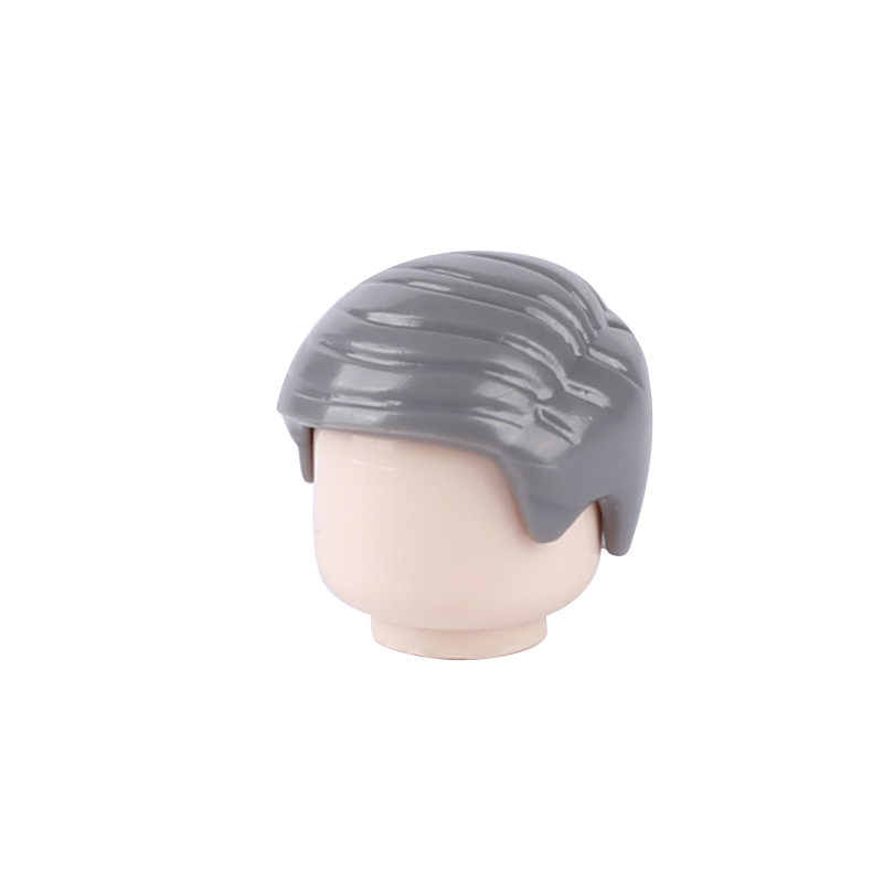 DIY City Figures Head Accessories Hair Building Blocks Military Soldier Helmet Hat Figure Bricks Toys Kid Compatible 99930 15500