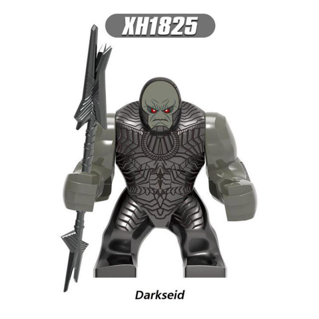 XH1825 Marvel Super Heros Series Minifigures Building Blocks Darkseid Uxas Thanos Avengers Figure Bricks Model Toy Gift Children