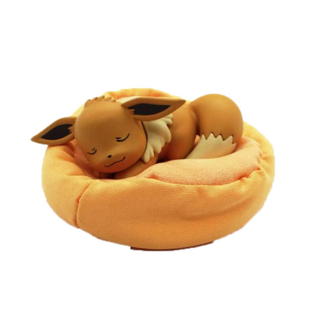 Pokemon Amine Figures Pikachu Bulbasaur Eevee Cute Sleeping Posture Collection Home Decoration Ornament Model Toys Gift For Kids