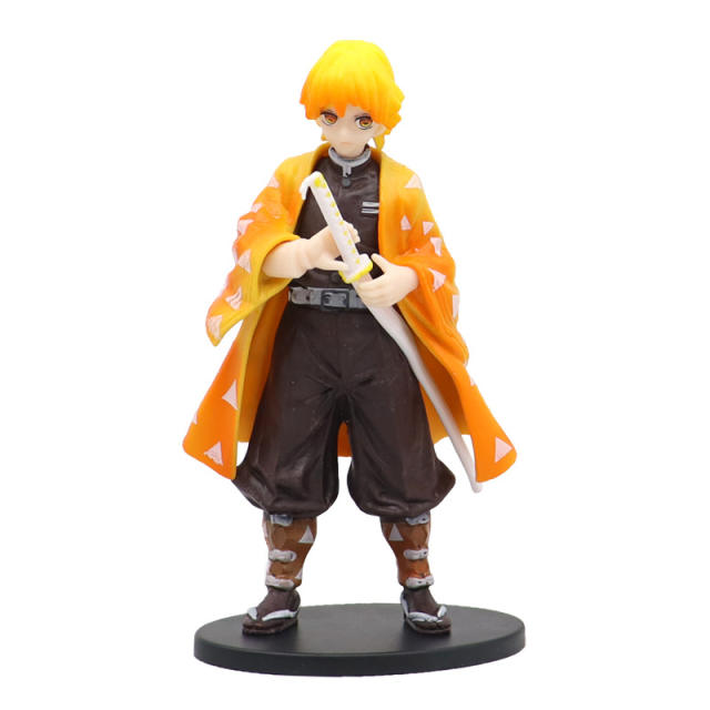 Demon Slayer Animation Action Figures Kamado Tanjirou Nezuko Kochou Shinobu Uzui Tengen Collection Models Toys Gift For Children